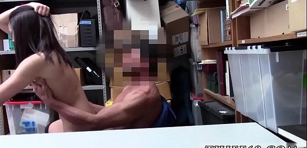  Teen rides massive anal dildo Suspect was seen on CCTV camera